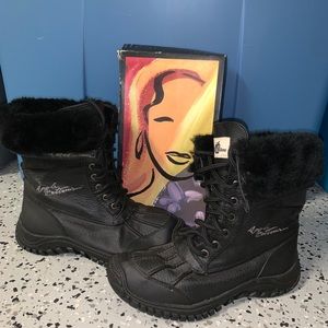 Fur-Lined Apple Bottom Boots!!!